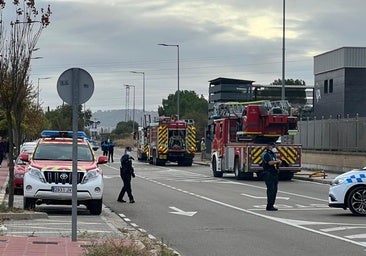 Herida una mujer de 47 años en una colisión entre dos turismos en Valladolid