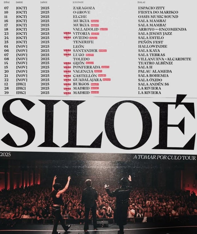 La gira de Siloé por España.