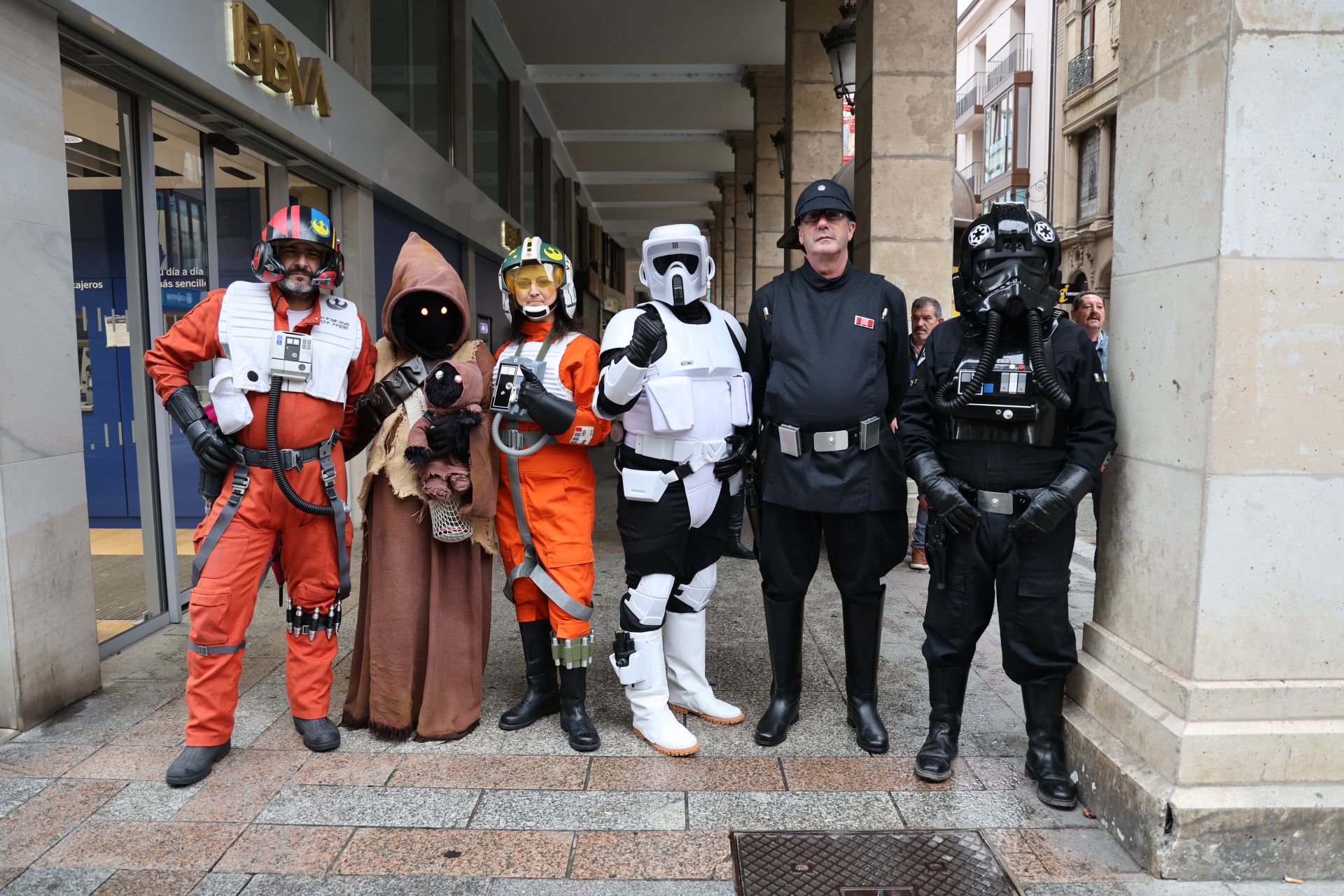 Los protagonistas de La Guerra de las Galaxias, en Palencia