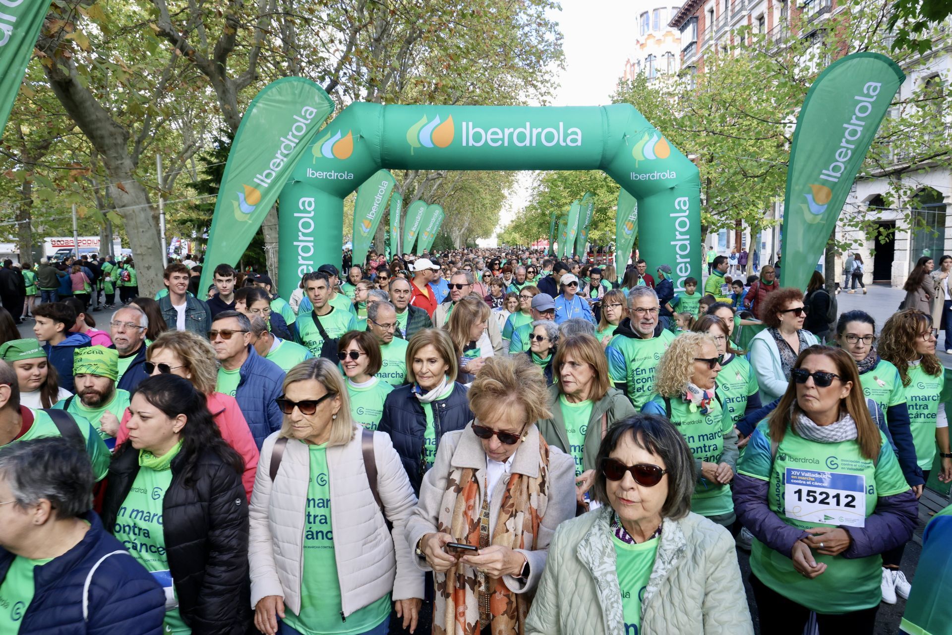 Las imágenes de la Marcha contra el Cáncer 2025