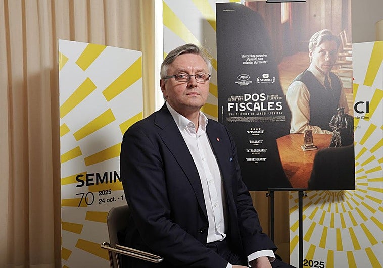 El cineasta Sergei Loznitsa presenta en Seminci 'Dos fiscales'.