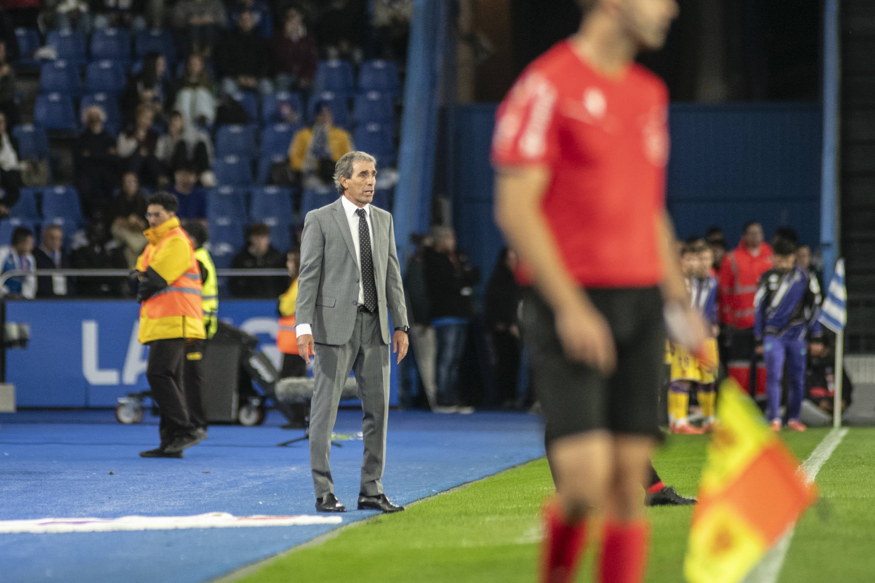 El empate del Pucela en Riazor, en imágenes