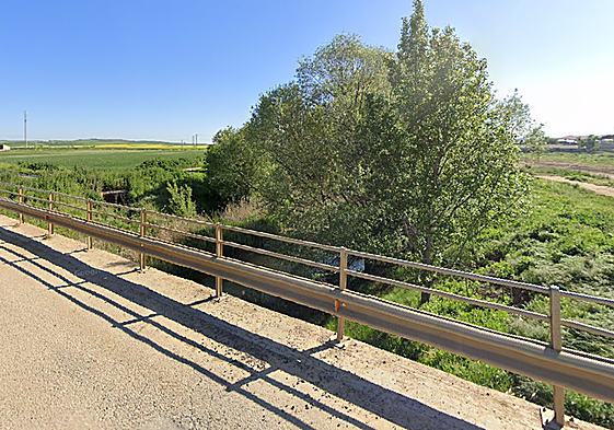 Zona próxima al lugar del accidente.
