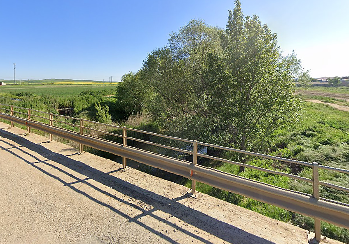 Zona próxima al lugar del accidente.