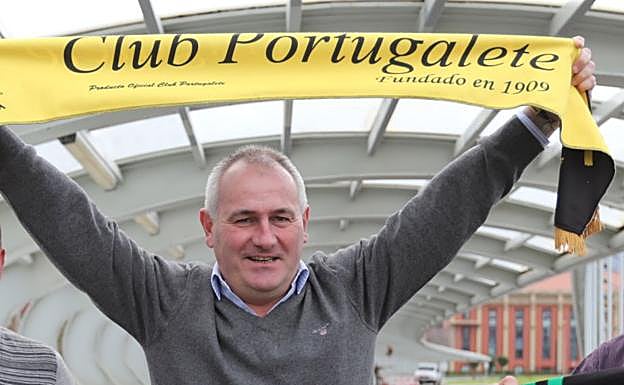 Eduardo Rivacoba, presidente del Portugalete.