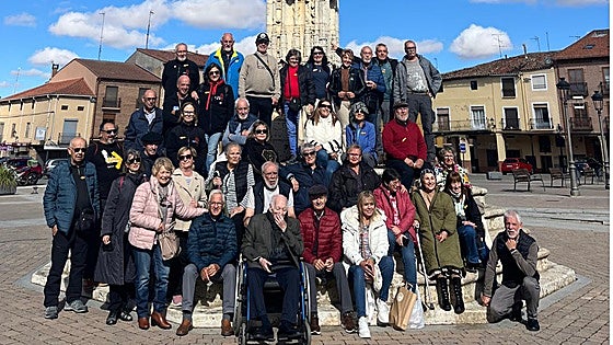 Villalón reúne a más de ochenta peregrinos y hospitaleros de España y Portugal
