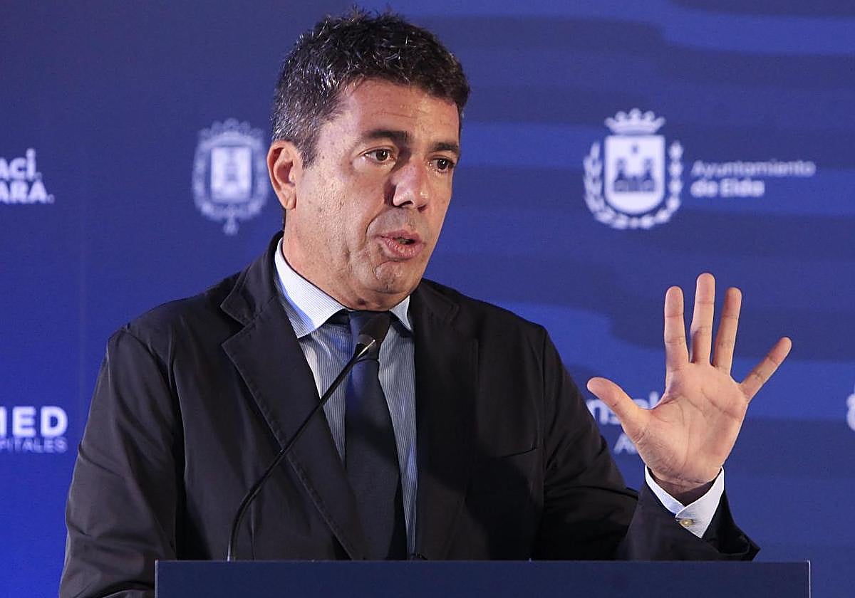 El president de la Generalitat valenciana, Carlos Mazón.