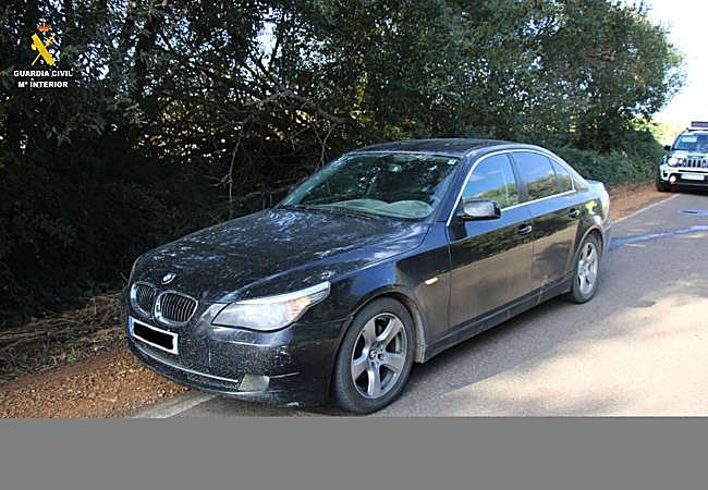 Vehículo que aufrió el accidente.