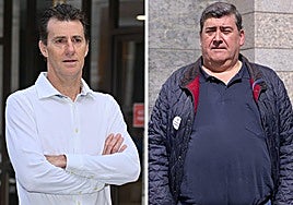 A la izquierda, David Lázaro. A la derecha, Roberto Hernández.