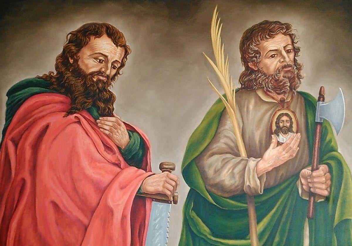 San Simón Apóstol y San Judas Tadeo.
