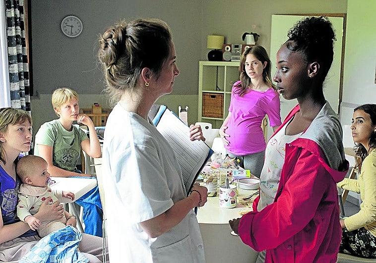 Escena de 'Recién nacidas'.