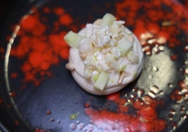 Una bonita presentación para un postre delicioso y sencillísimo con la firma de Raúl del Moral