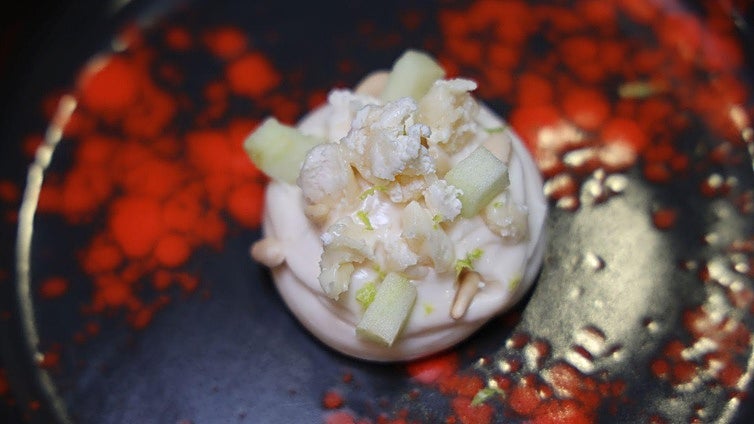 Una bonita presentación para un postre delicioso y sencillísimo con la firma de Raúl del Moral