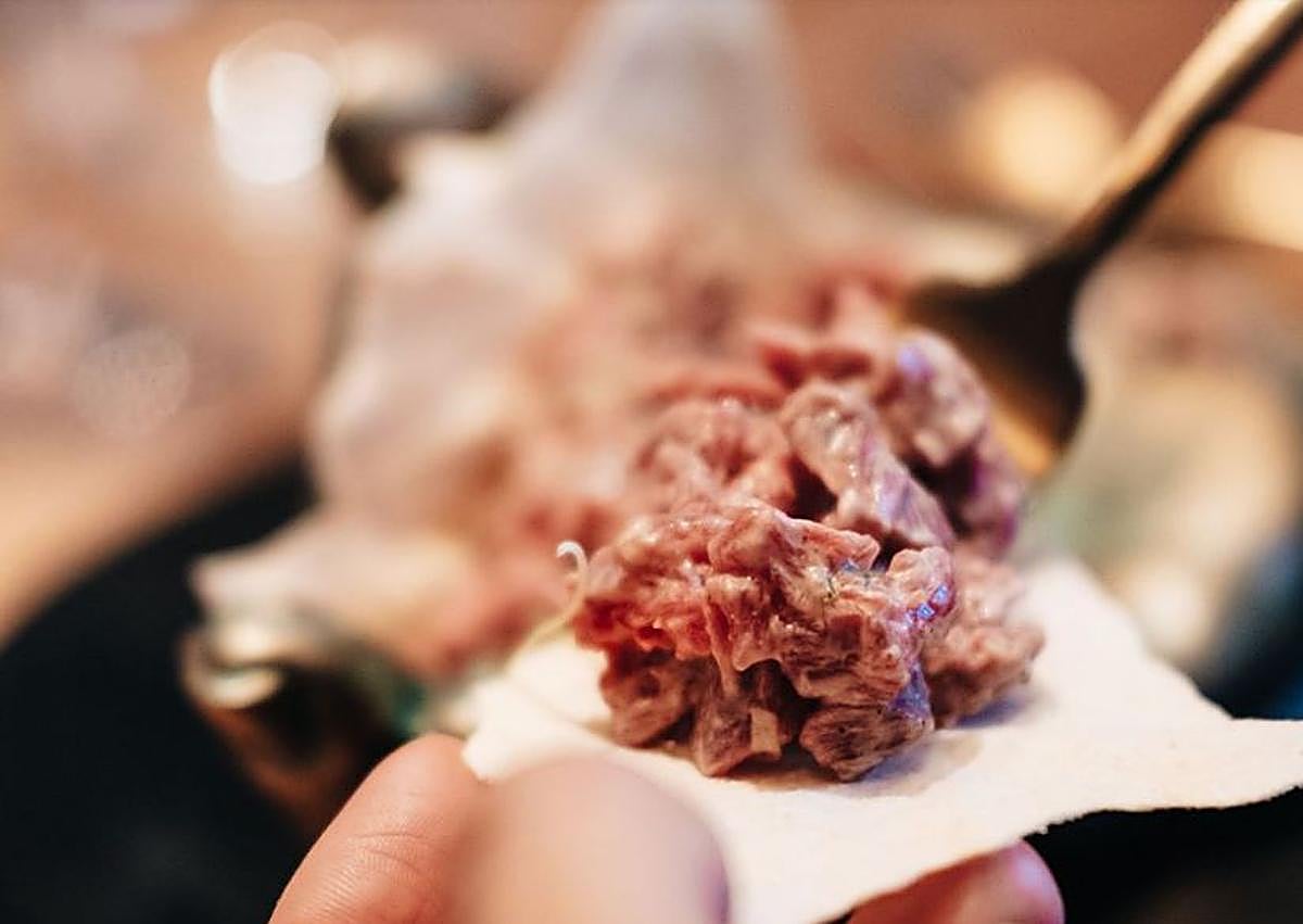 Imagen secundaria 1 - Carne de Vinotinto, Steak tartar de Melêl y croquetas de Martina y Soda.