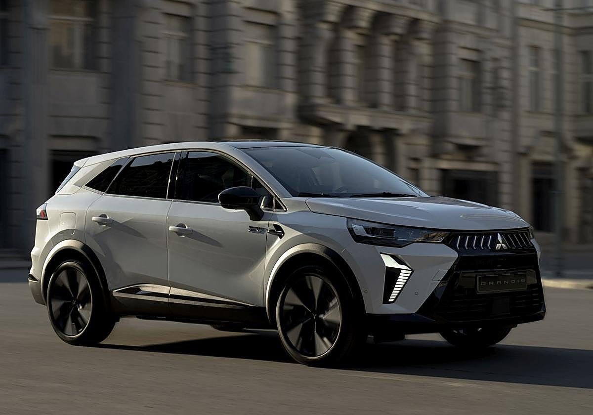 Imagen promocional del nuevo Mitsubishi Grandis, que se monta en Valladolid.