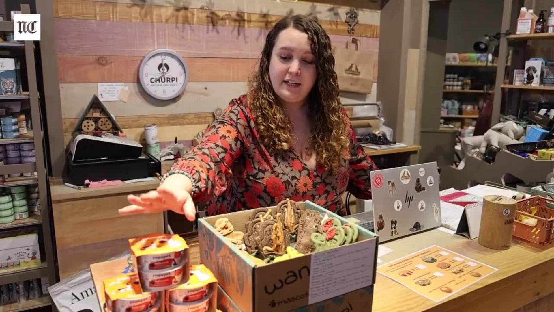 Los comercios de Valladolid, preparados para la fiesta de Halloween