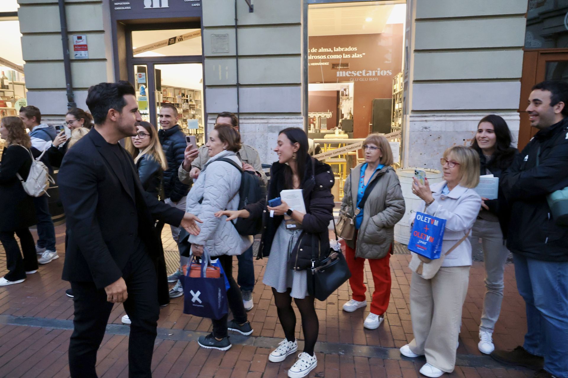 Firma de libros de Javier Castillo en Valladolid
