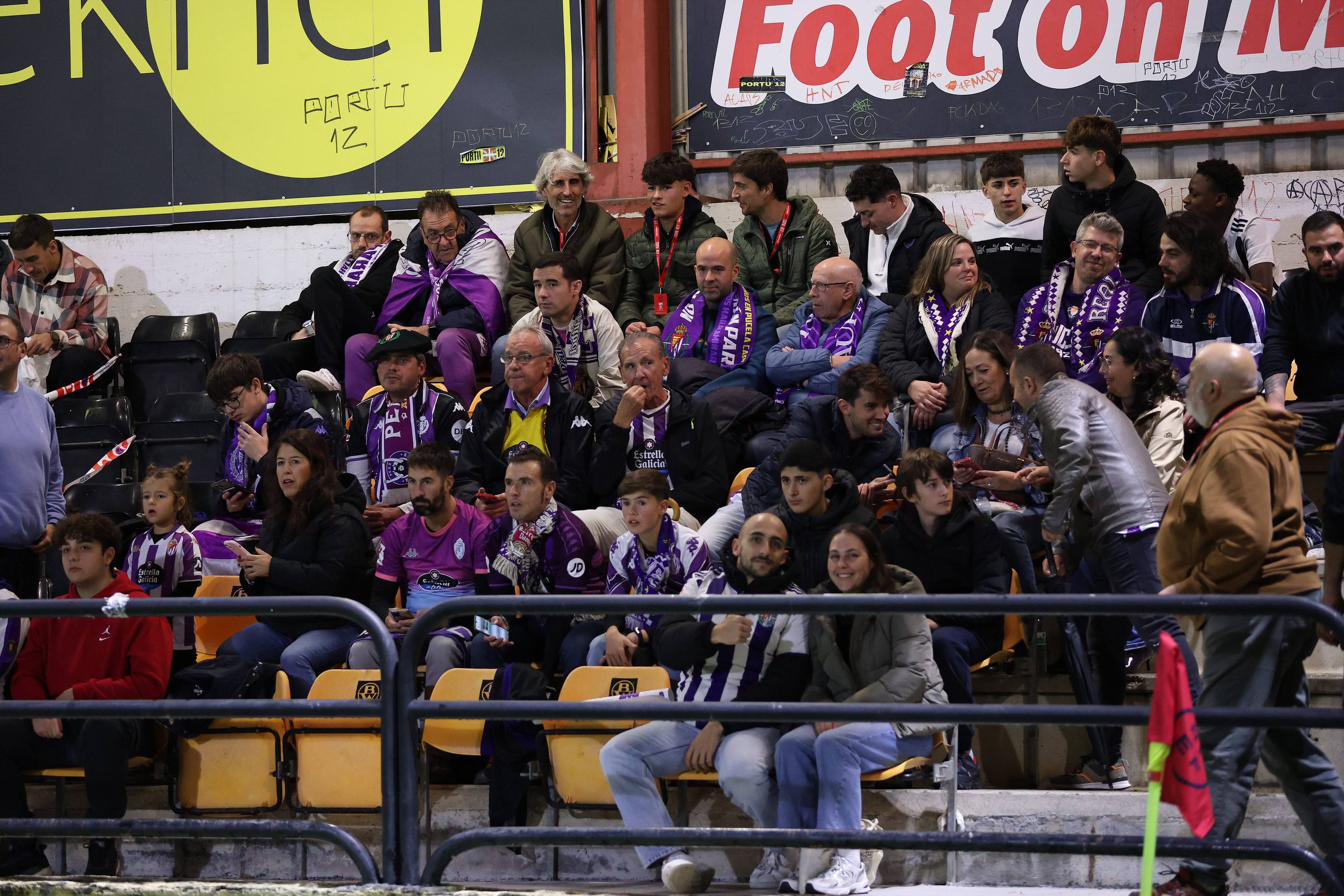 Las imágenes de la bochornosa eliminación del Real Valladolid