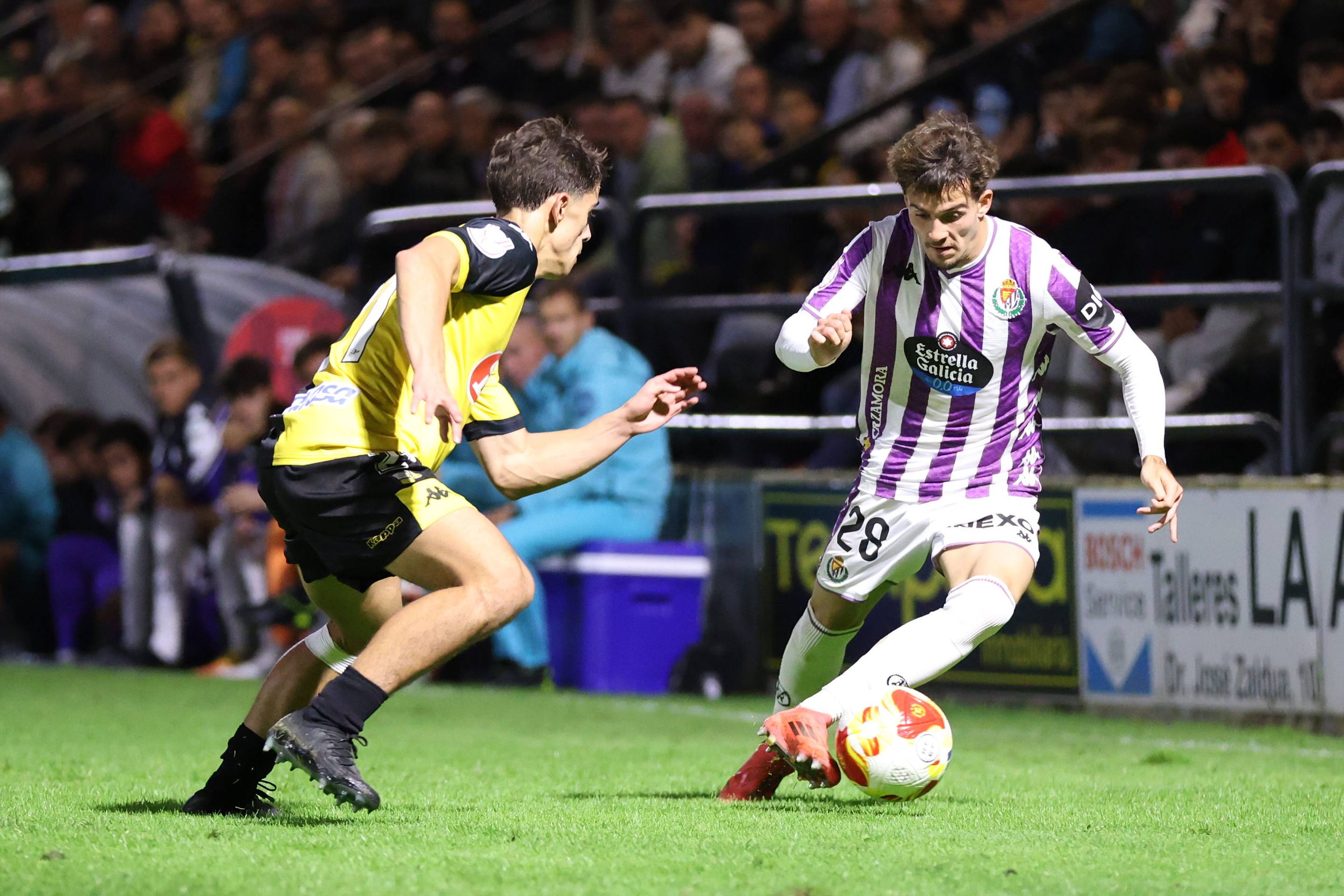 Las imágenes de la bochornosa eliminación del Real Valladolid