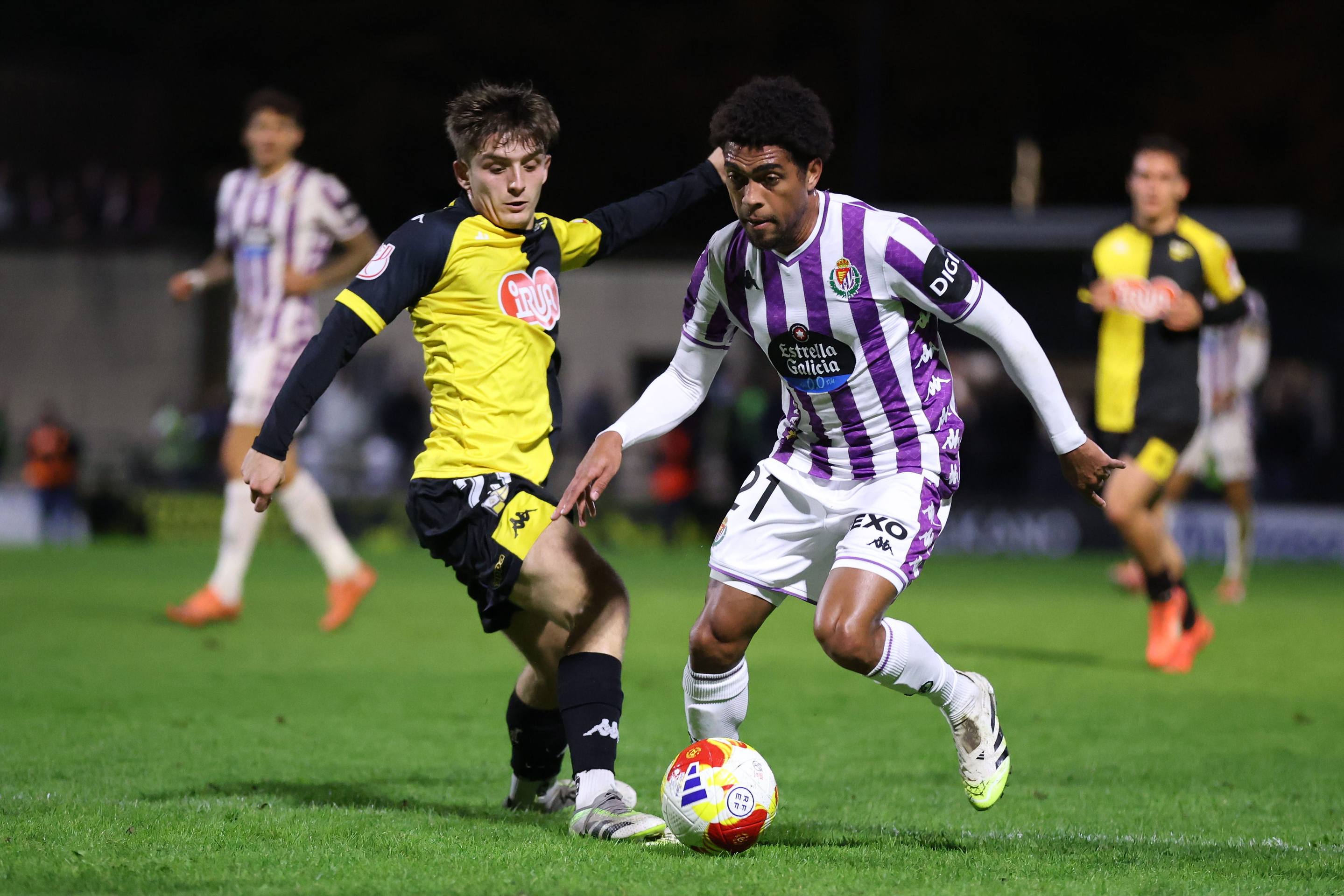 Las imágenes de la bochornosa eliminación del Real Valladolid