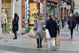 Tiendas de la calle Mantería.
