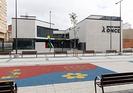 Fachada del nuevo edificio de la ONCE en Valladolid