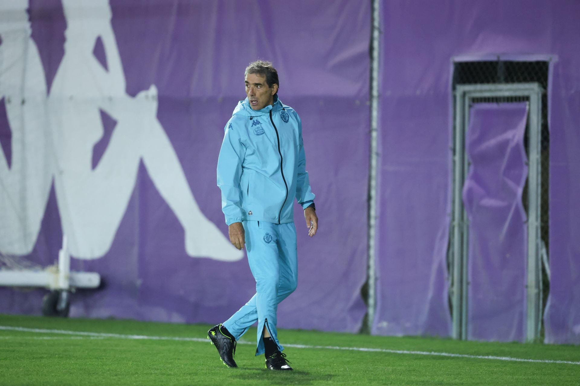 En imágenes el entrenamiento del Real Valladolid tras la eliminación en Copa del Rey ante el Club Portugalete