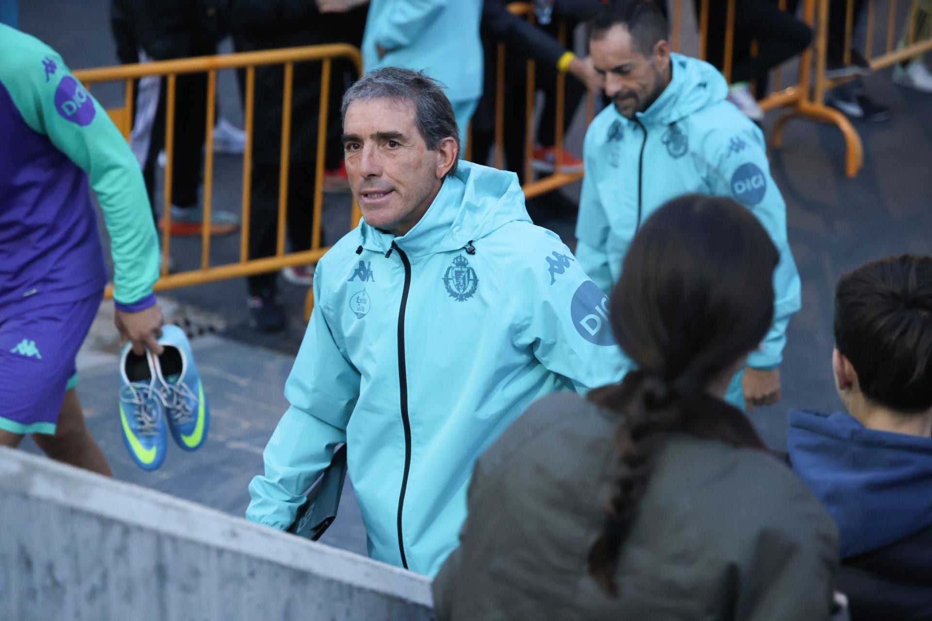 En imágenes el entrenamiento del Real Valladolid tras la eliminación en Copa del Rey ante el Club Portugalete
