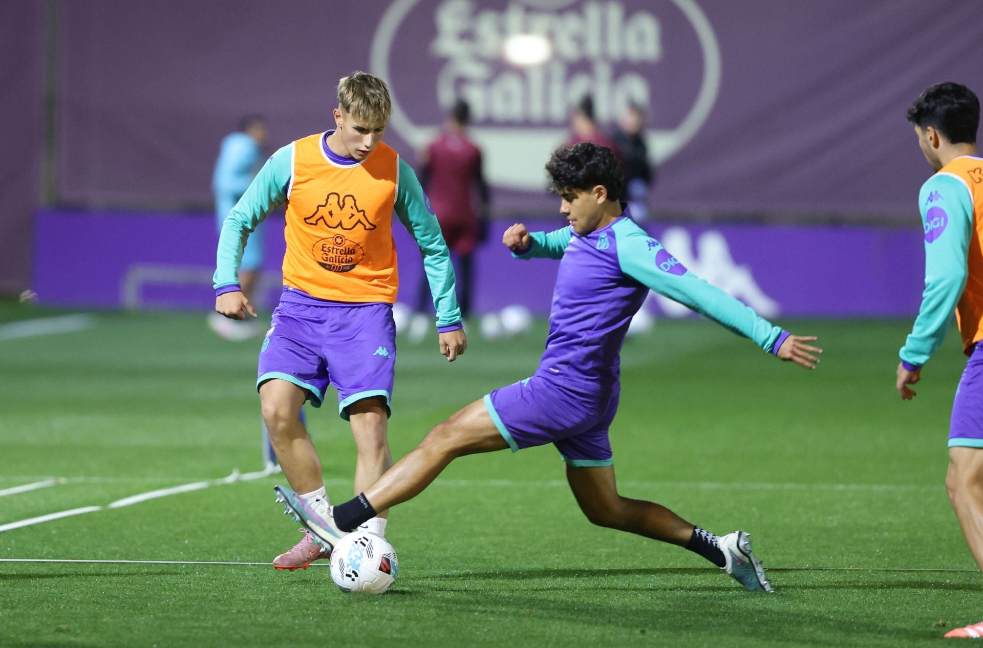En imágenes el entrenamiento del Real Valladolid tras la eliminación en Copa del Rey ante el Club Portugalete