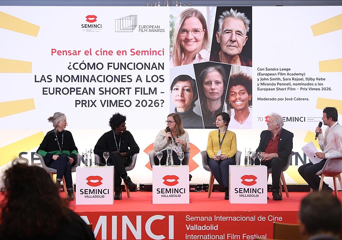 Miranda Pennell, Djiby Kebe, Sandra Leege, Sara Rajae y John Smith.