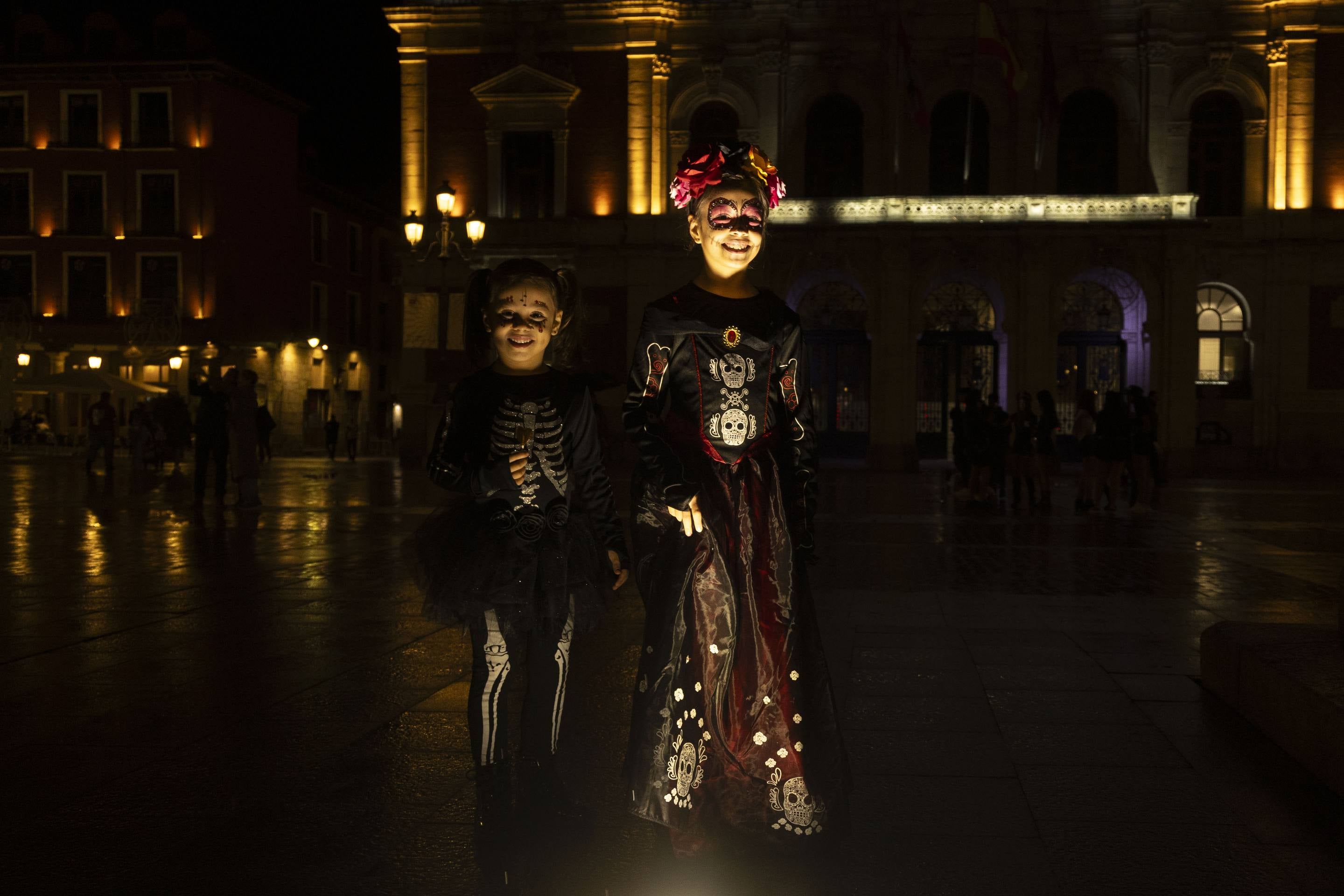 Las imágenes de la noche de Halloween en Valladolid