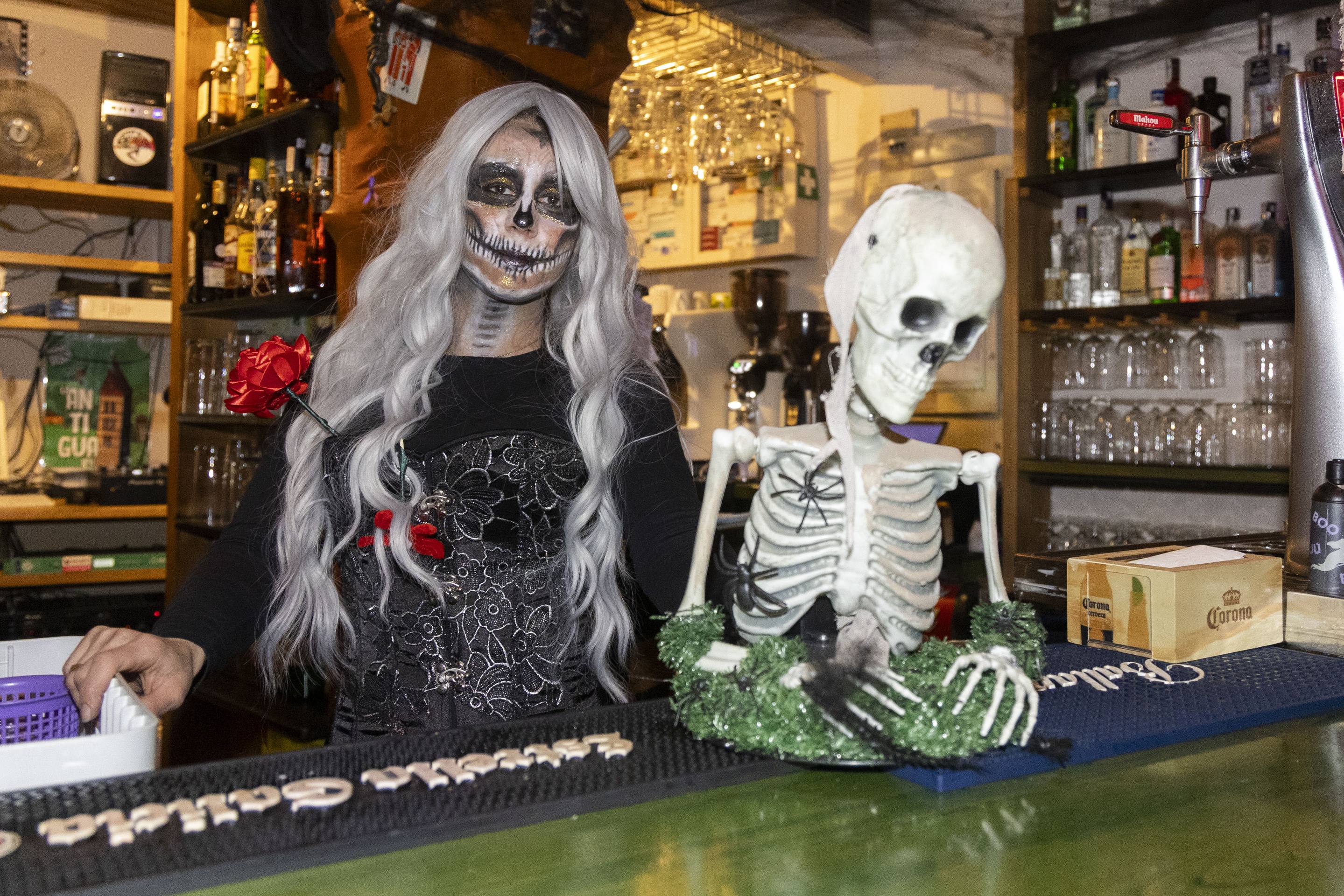 Las imágenes de la noche de Halloween en Valladolid