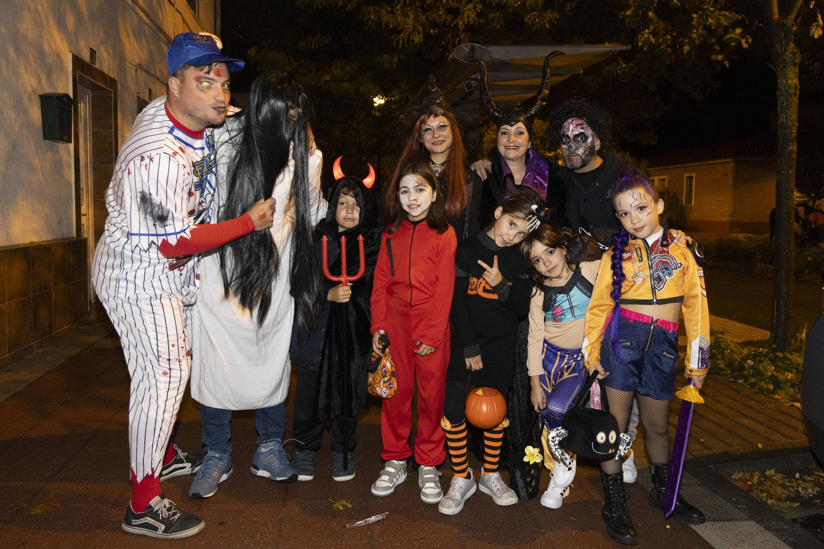 Las imágenes de la noche de Halloween en Valladolid