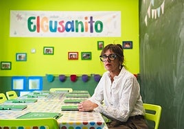 Yolanda Rodríguez, en las instalaciones de El Gusanito.