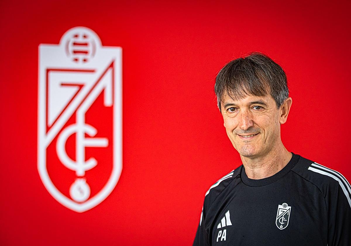 José Rojo 'Pacheta', en las instalaciones del Granada CF