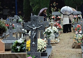 Cientos de segovianos acuden al cementerio por el festivo de Todos los Santos