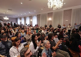 Los asistentes a la lectura del palmarés de la Seminci de 2025.