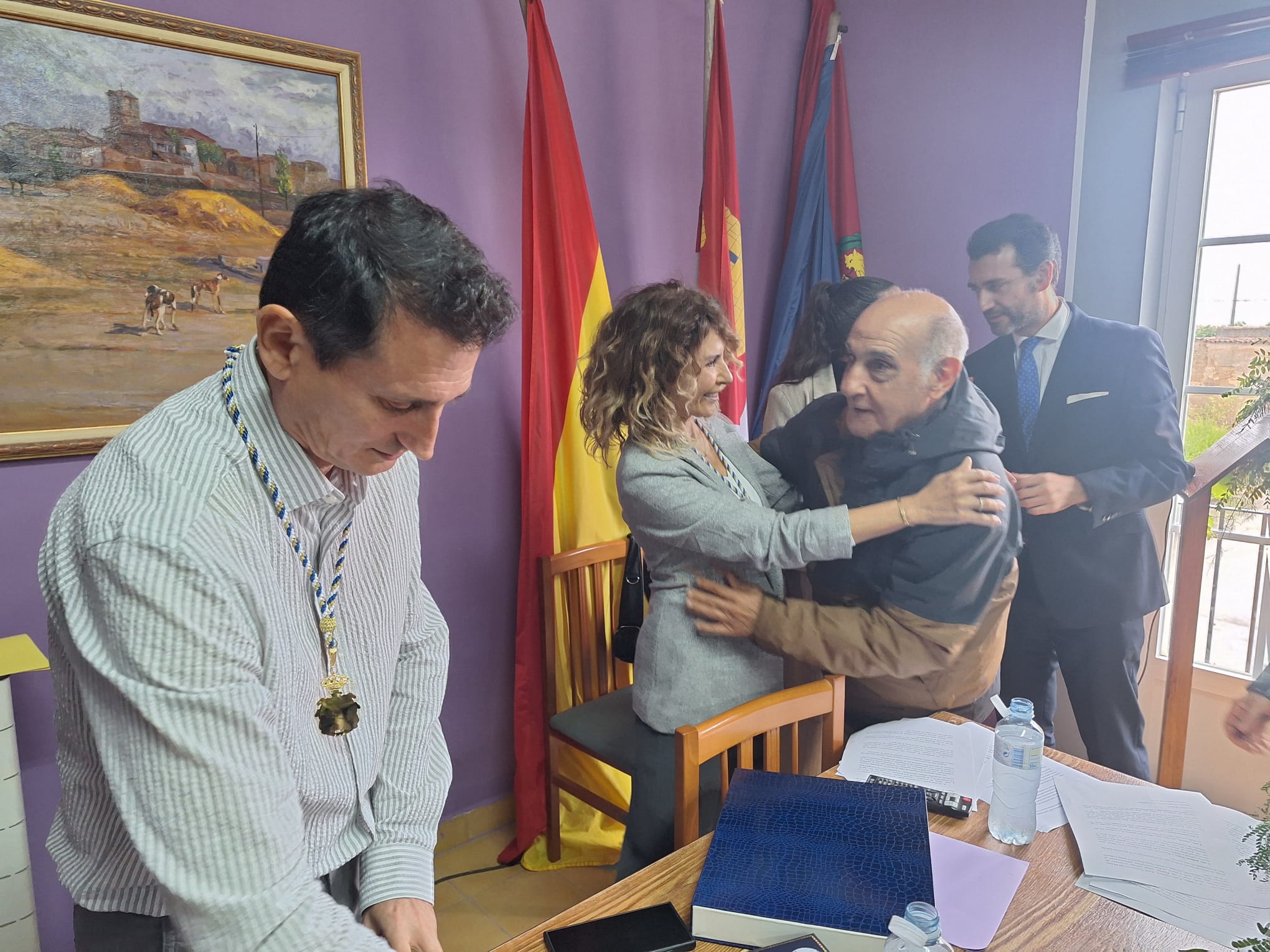 Miguel Ángel Cañibano y Ana Isabel Santos entran en la historia de Santa Eufemia