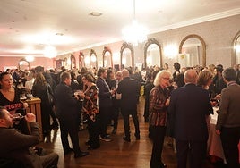 Cóctel de clausura de la 70 Seminci en el Salón de los Espejos del Teatro Calderón