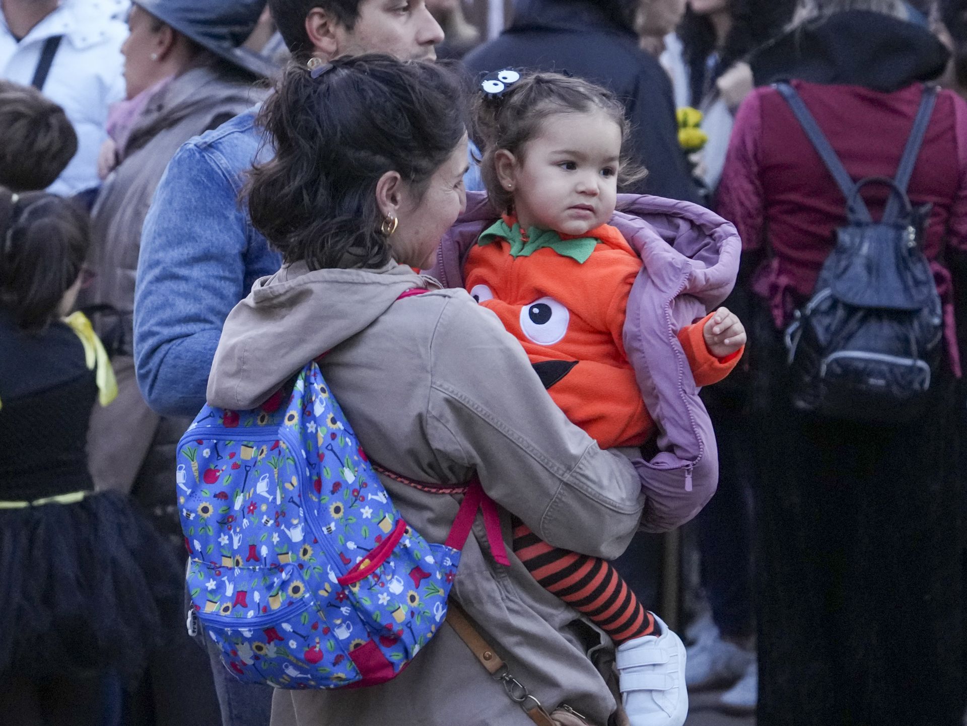En imágenes el desfile de Halloween en Los Santos Pilarica