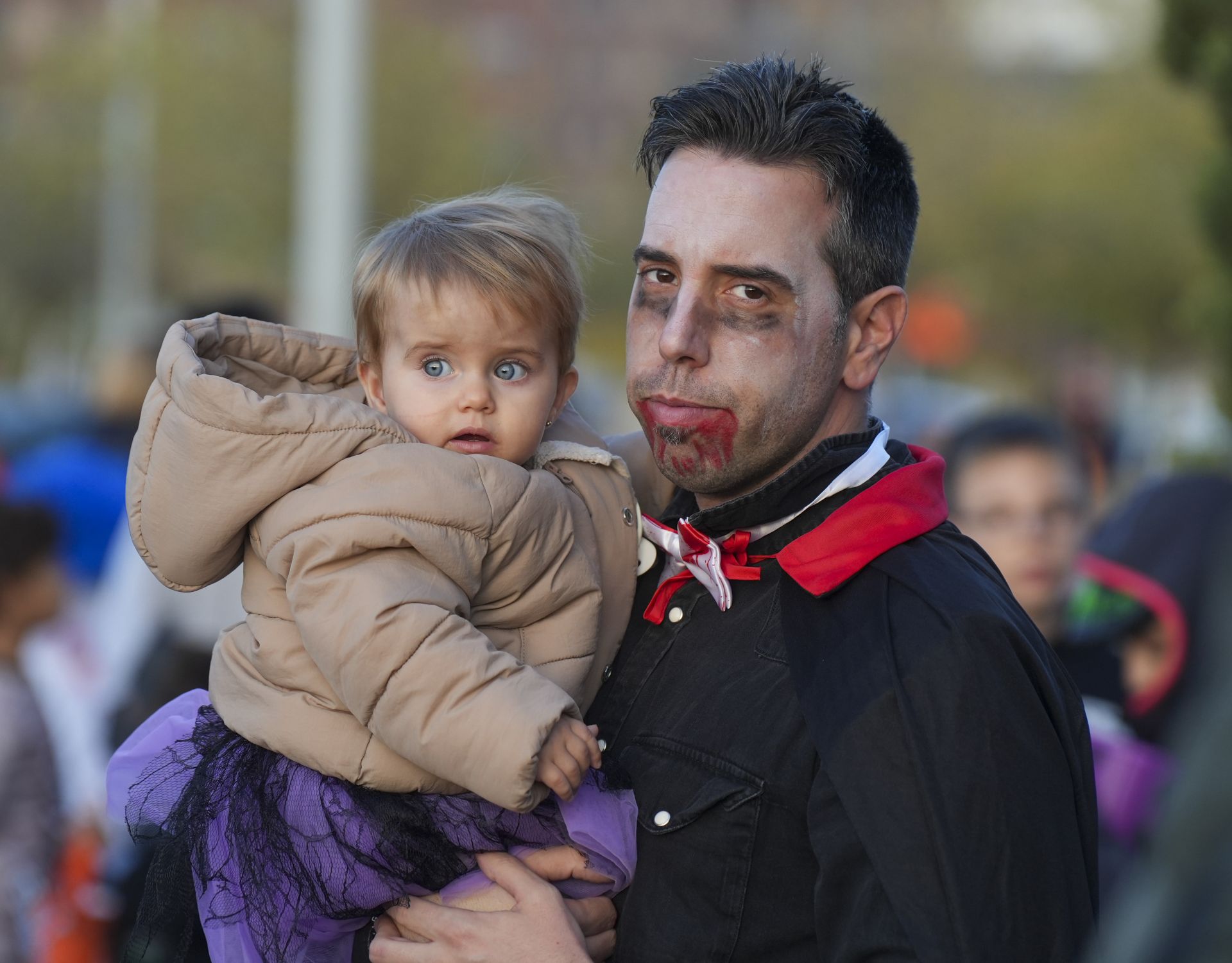 En imágenes el desfile de Halloween en Los Santos Pilarica
