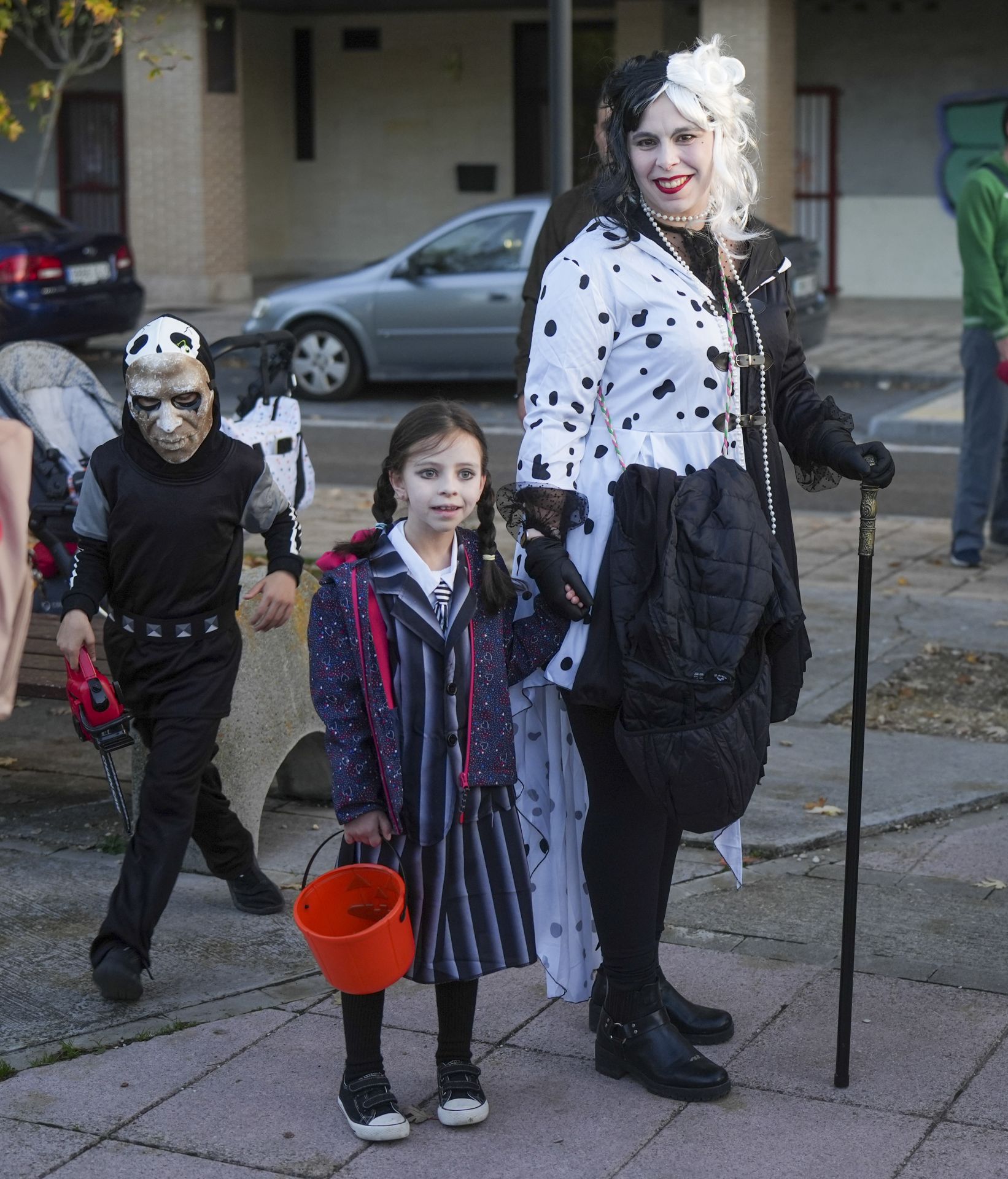 En imágenes el desfile de Halloween en Los Santos Pilarica