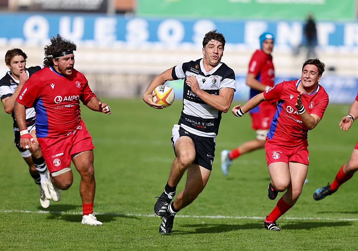 Carrera de Zuriarrain para ensayar.