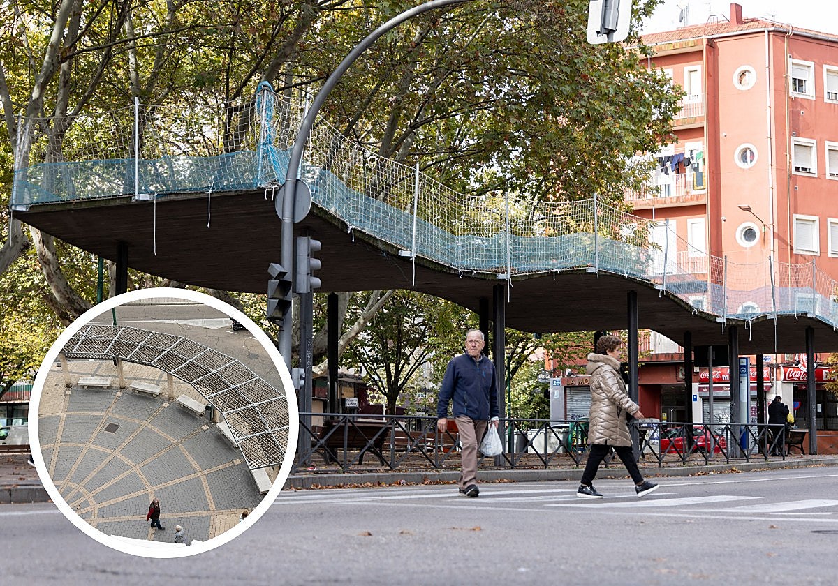 Jardines colgantes tapizarán marquesinas y cubiertas en Delicias, Vadillos y matadero