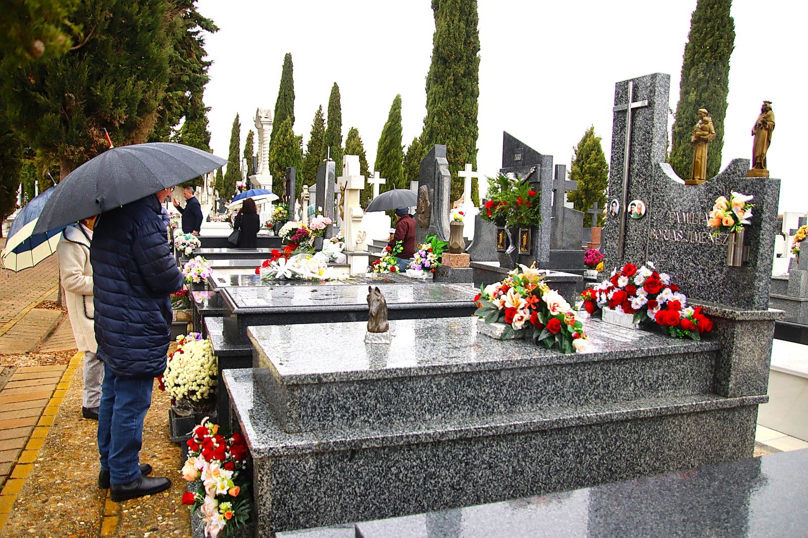 El emotivo recuerdo de los difuntos