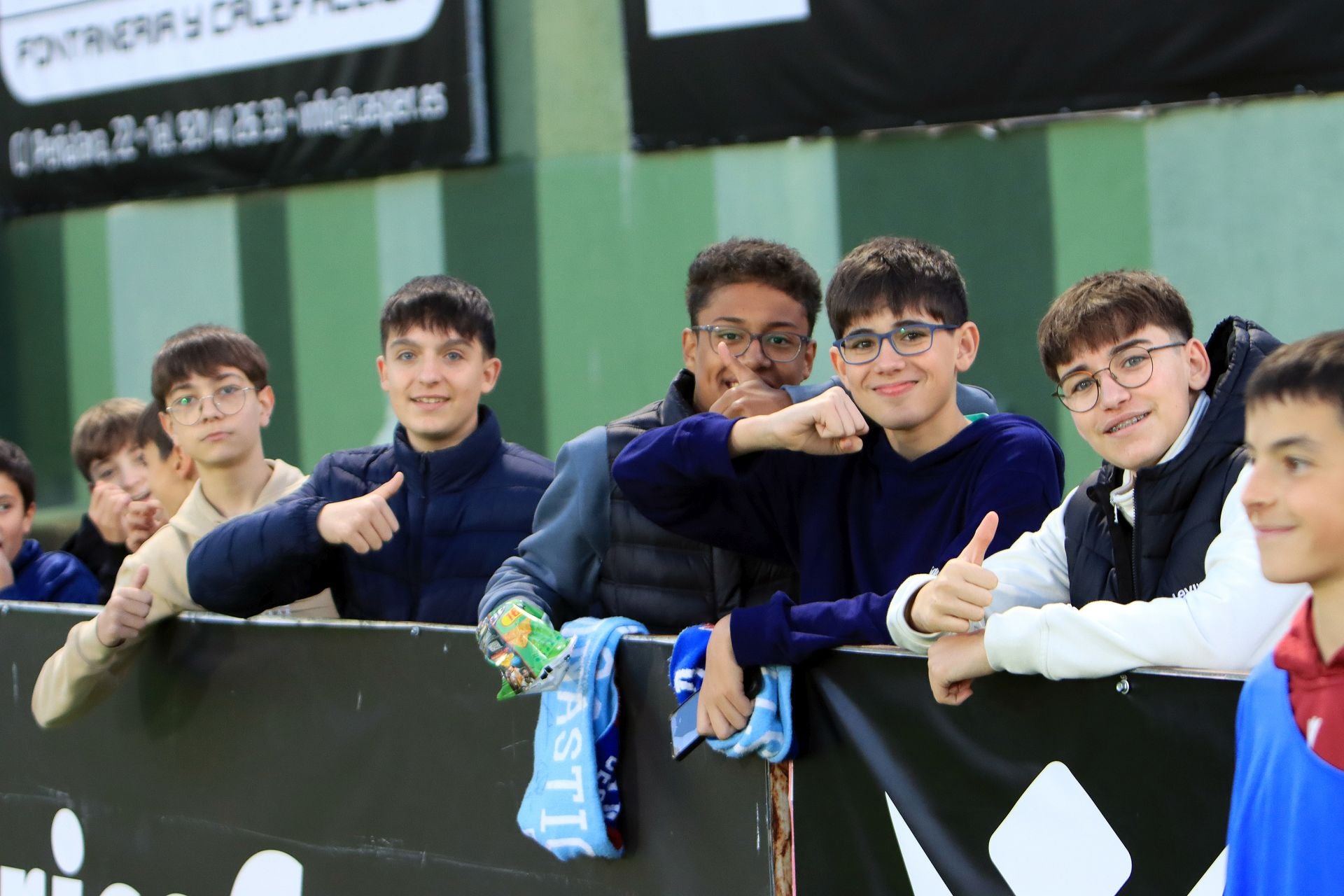 Búscate en las gradas de La Albuera durante el partido de la Segoviana