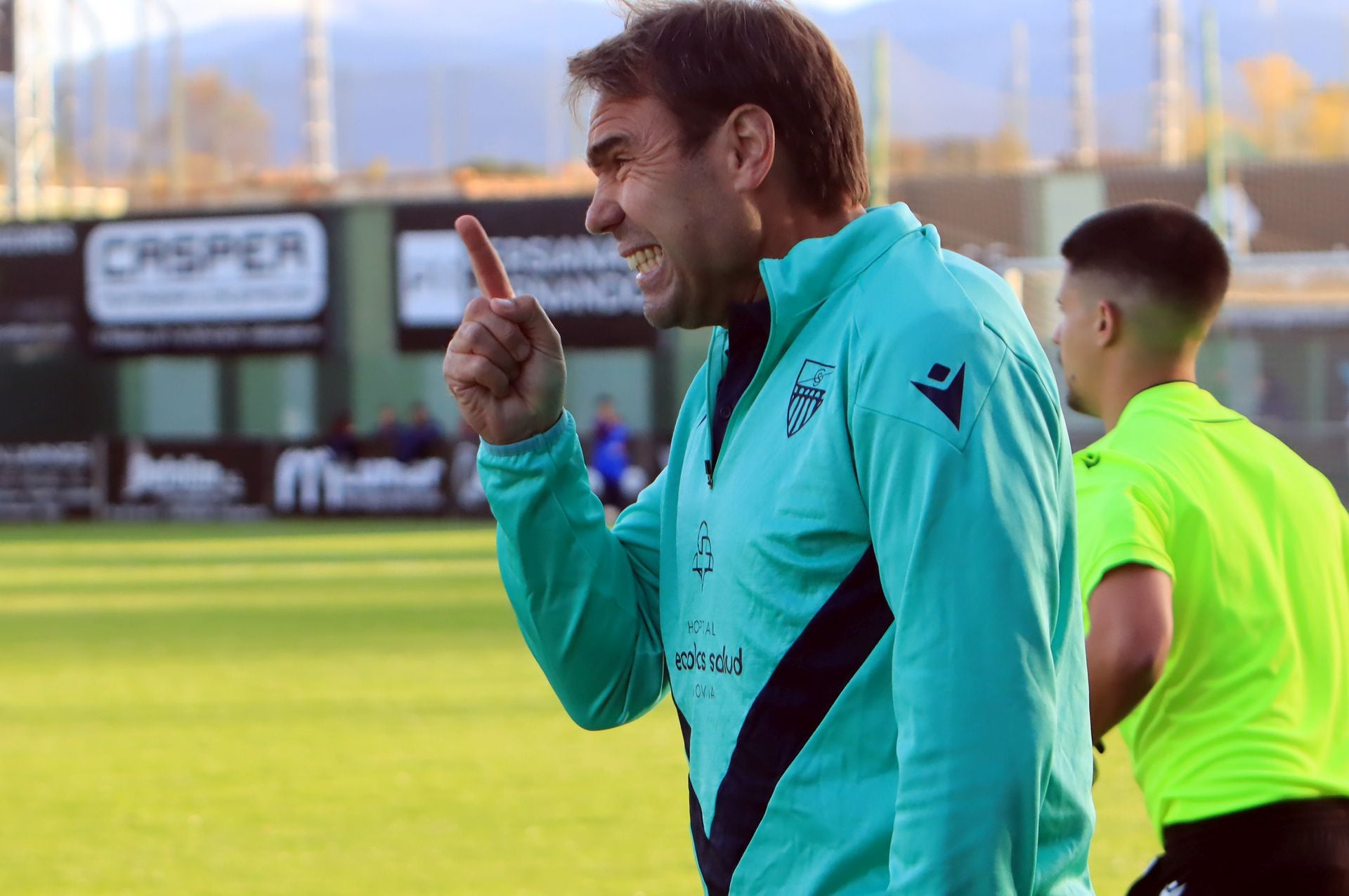 Fotos del partido entre la Segoviana y el Burgos Promesas