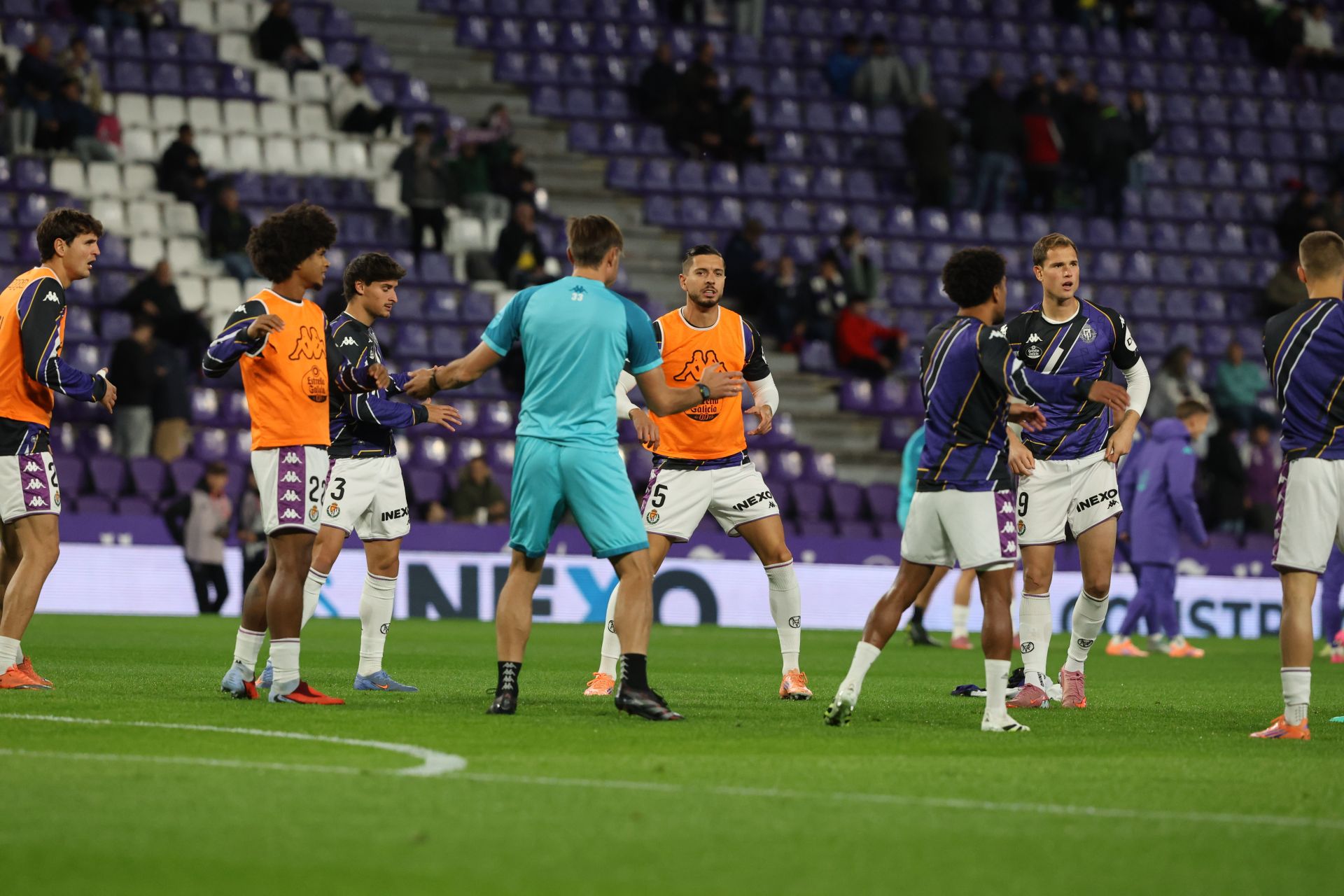 Las imágenes del partido entre el Real Valladolid y el Granada