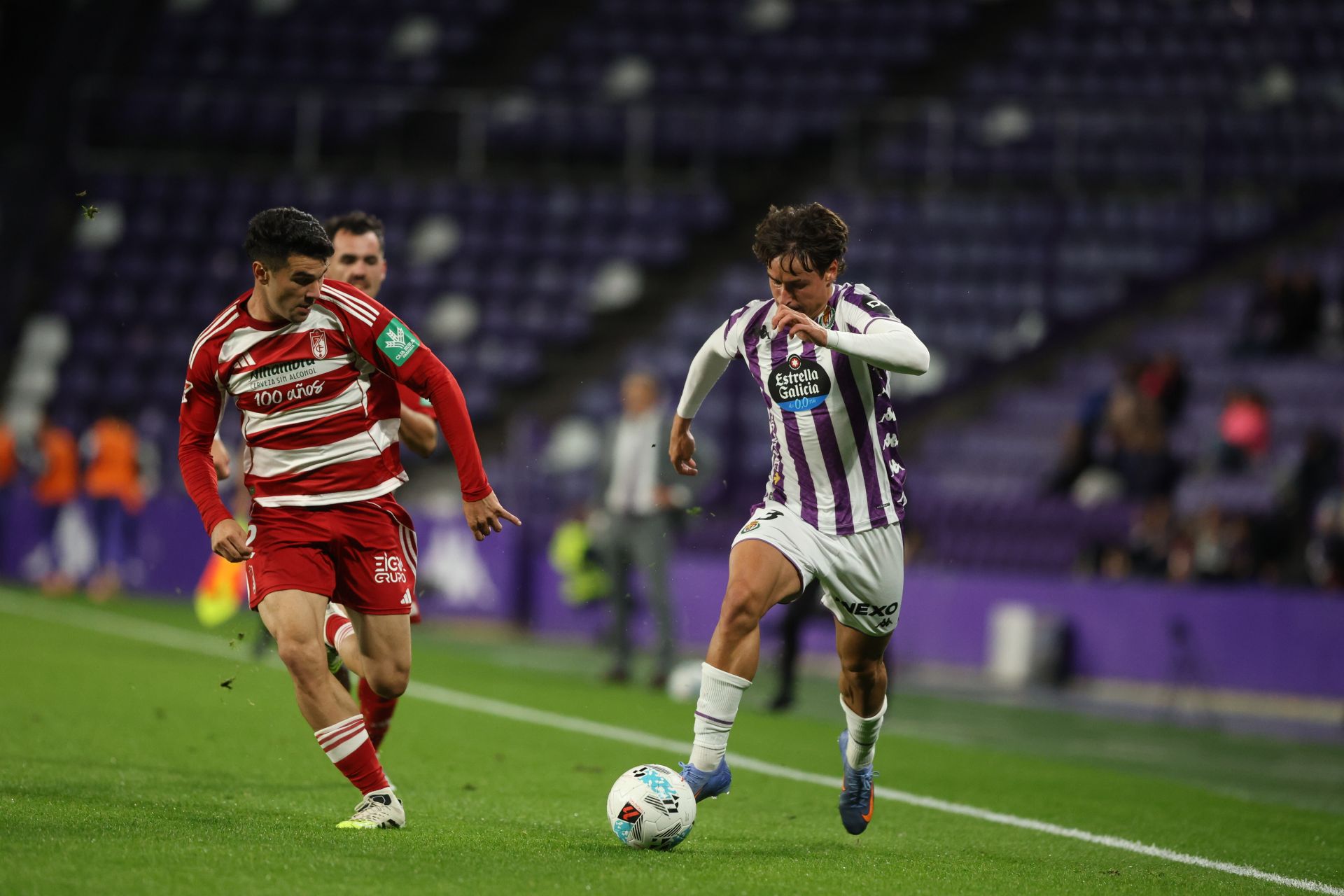 Las imágenes del partido entre el Real Valladolid y el Granada
