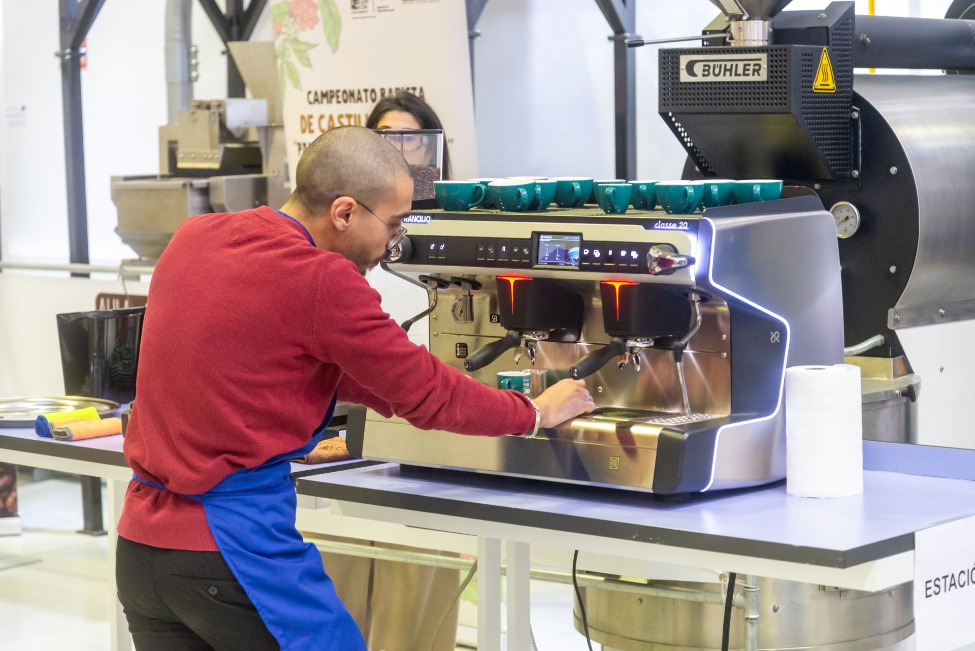 El aroma del café de campeonato